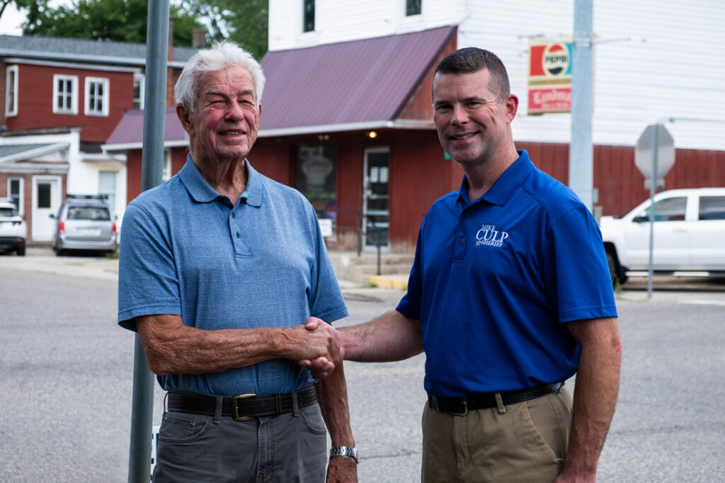 Former Sheriff Tom Snider endorses Mike Culp for Sheriff - Elkhart County, Indiana