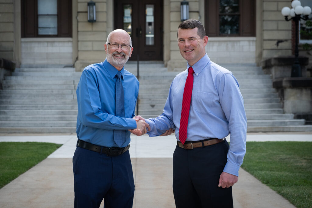 Captain Mike Culp for Elkhart County Sheriff endorsed by Brad Rogers, Elkhart County Commissioner.