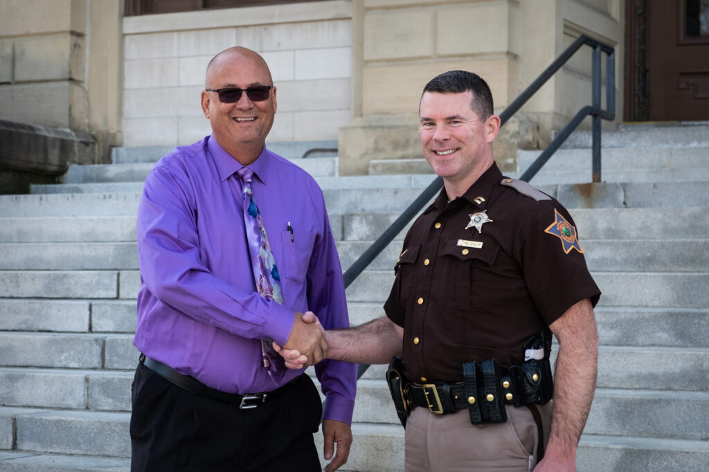 Darryl Riegsecker of Goshen endorses Mike Culp for Elkhart Co. Sheriff.